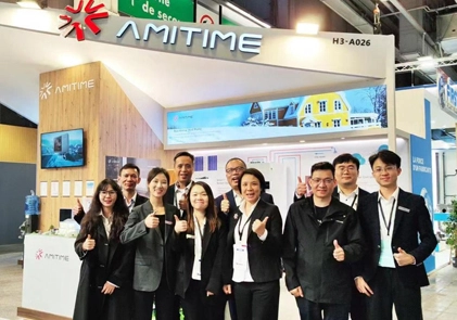 Exhibition Highlights | AMITIME Shines at France's Interclima Exhibition, Connecting the World with Innovation and Excellence