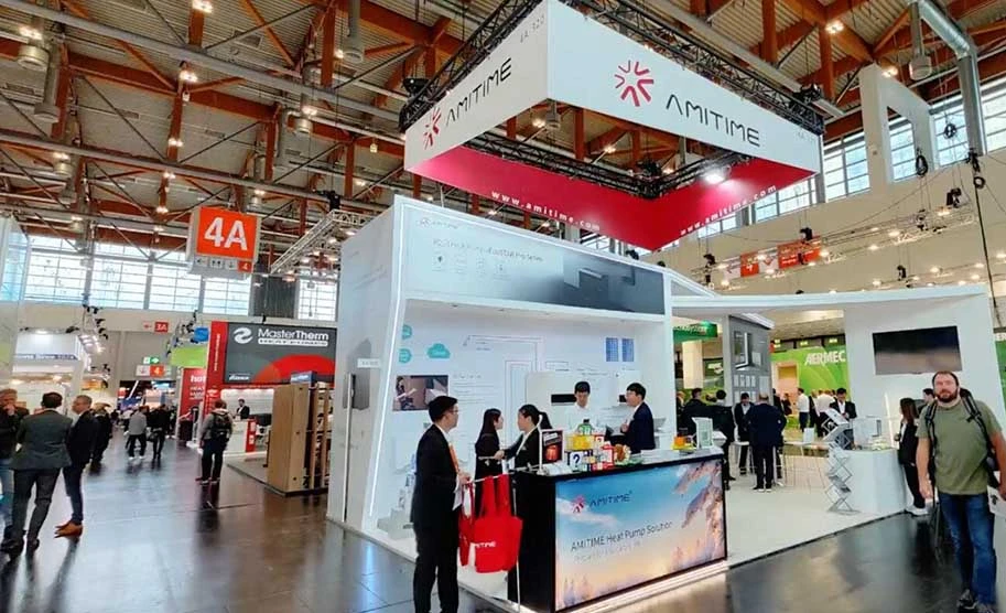 AMITIME Shines on the First Day of Chillventa 2024