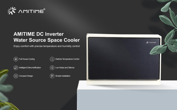 dc inverter water source space cooler highlight preview amitime in ish china cihe exhibition